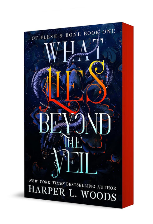 WHAT LIES BEYOND THE VEIL (OF FLESH & BONE #1) - WOODS. HARPER L.
